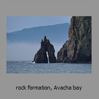 rock formation, Avacha bay